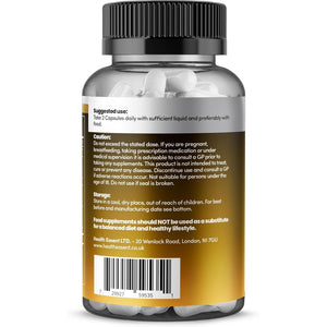 Dopamine Supplements, Balance Dopamine Levels 1400Mg Potent Complex, L Tyrosine with Added Panax Ginseng, L-Theanine, Ginkgo Biloba & Magnesium, Productivity Increase - 60 Vegan Capsules Healthessent