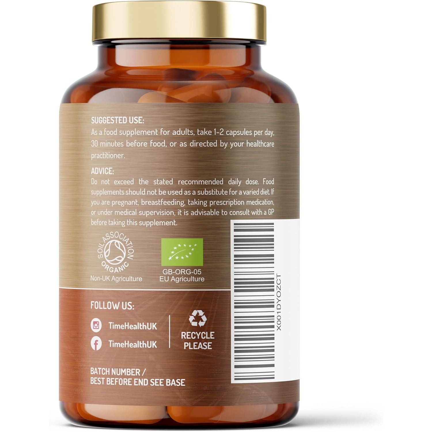 Organic Citrus Bergamot Extract - 120 Capsules - High Strength 38% Bergamot Polyphenols - 500Mg - Clinically Studied BPF® - UK Made Supplement - Zero Additives - GMP Standards - Vegan