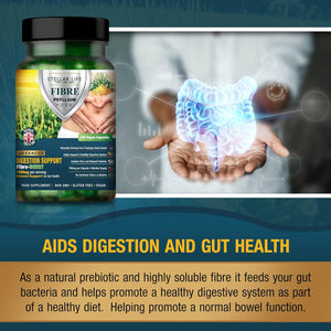 240 X Psyllium Husks Fibre Supplement – 1400Mg per Serving – Naturally High in Soluble Fibre – High Strength Vegan Capsules – 4 Months Supply – Made in the UK