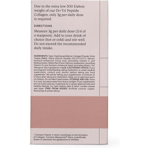 WILD NUTRITION Food-Grown® Collagen 500 plus | 500 Dalton Weight Peptides for Optimal Absorption | Collagen-Synthesising Mesoporosil® | Hydrolised Marine Collagen | Vitamin C, Vitamin E, Biotin