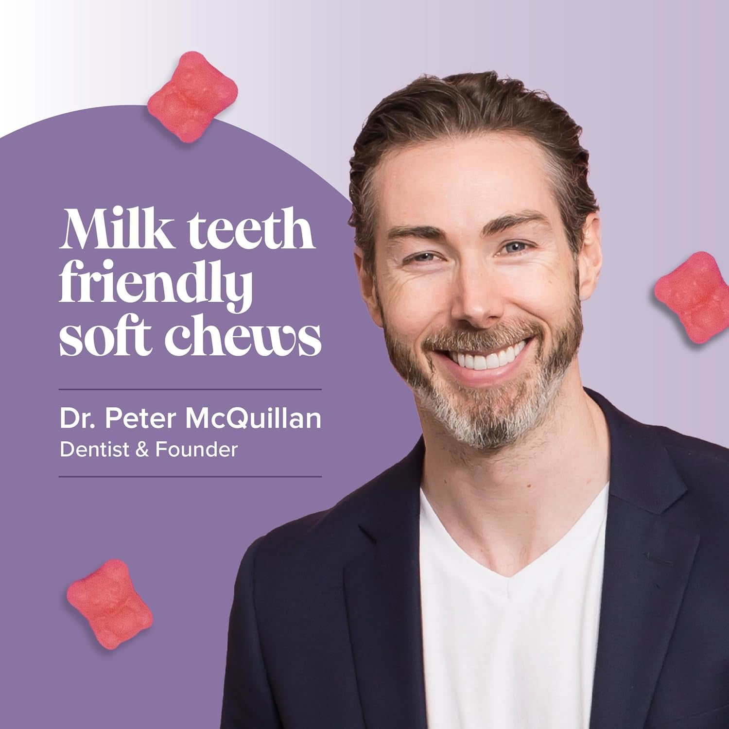 Kids Magnesium Gummies – 1 Month Supply – 546 Mg Magnesium Citrate Providing 60 Mg Elemental - Easy to Chew & Tastes Great - Alternative to Magnesium Glycinate – 30 Gummies - Novomins