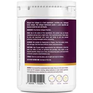 Collagen Powder, Gold Standard Bovine Collagen Peptides Powder by Wellgard - High Levels of the 8 Essential Amino Acids, Collagen Supplements, Halal & Kosher, Made in UK