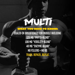 MUTANT Multi - High Potency Vitamins with 75+ Ingredients | Specifically Formulated for Heavy Lifting | 60 Tablets