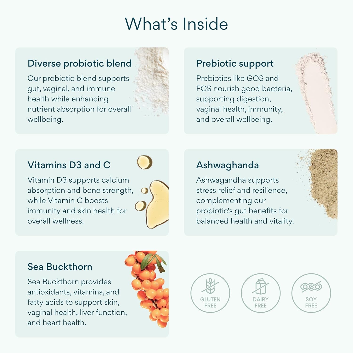 Bettervits Intimate Probiotics for Women & Bacterial Vaginosis Care | Vaginal Probiotics for Intimate Flora with Ashwagandha, Vitamin C, D3 Complex - Supports Gut Health & PH Balance - 60 Capsules