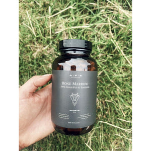 APE Nutrition Grass-Fed Bone Marrow Capsules - Health Supplements Rich in Collagen for Joint, Bone & Skin Support - 180 Freeze-Dried Capsules from Grass-Fed, Free-Range Cattle - 30-Day Supply