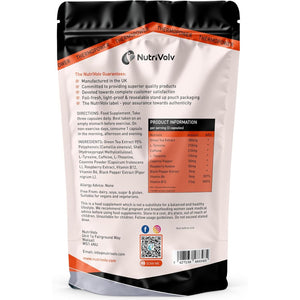 Thermopower 1000Mg | Thermogenic Fat Burner Increased Energy & Boost Performance | 60 Capsules