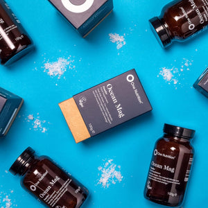 One Nutrition Ocean Mag - Natural Source of Magnesium Hydroxide – Filtered from Fresh Atlantic Sea Water – 60 Capsules