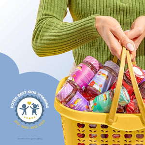 Kids Probiotic Gummies - 2 Billion Probiotics - 1 Month Supply - Kids Tummy Gummies - Includes Vitamin D & Calcium for Childrens Gut Health - Vegetarian Formula - 30 Gummies - by Novomins