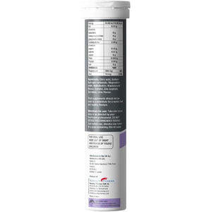 Fast&Up Magnesium - 300Mg Magnesium & 10Mg Zinc - 20 Tablets - Refreshing Blackcurrant & Lime Flavour