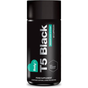 Bodyfit T5 Fat Burner: Diet Pills That Work Fast for Women and Men - Healthy Weight Management - 60 Capsules
