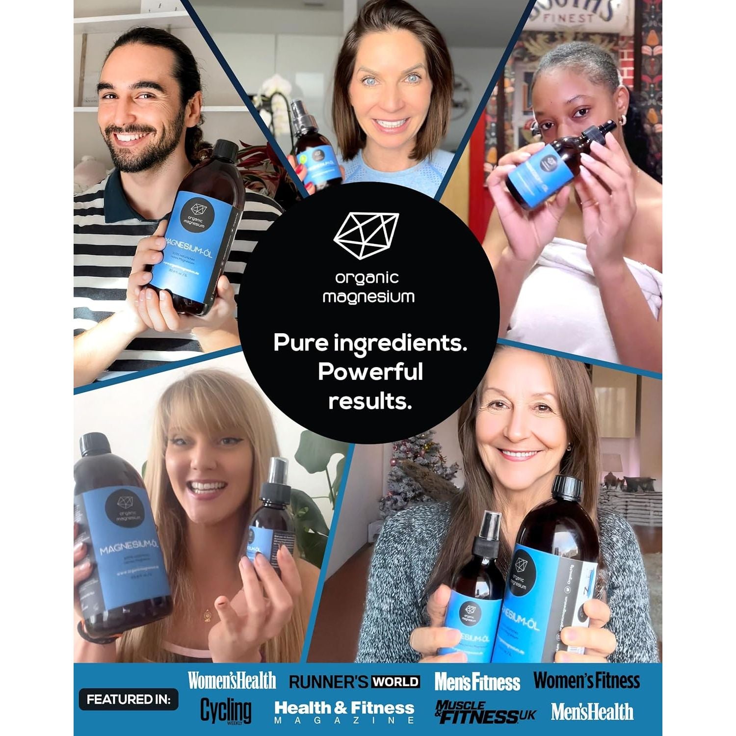 Magnesium Spray for Sleep 100Ml - 100% Natural & Ultra Pure Magnesium Oil | Topical Organic Mg Foot Spray for Restless Legs & Muscle Cramp Relief | from Ancient Zechstein Seabed