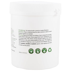 Zeolite Powder | 3X Activated | 1 Pound - 454 G | Ultra FINE Less-Than 2 Μm | Clinoptilolite 94%+-3 | Natural Mineral Dust | Heiltropfen®