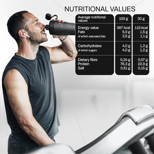 ORGAINIC Organic Vanilla Whey Protein - Organic Certified without Additives - Protein Powder from Germany - Grass Feed - 1000G