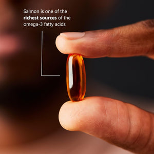 Solgar Full Spectrum Omega Softgels - Pack of 120 - Fish Oil Supplement for Immunity, Brain and Eye Health - with Omega 3, 6, 9, EPA & DHA - Vitamin D3 & Antioxidants