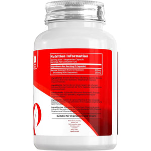 Bacopa Monnieri 500Mg High Strength 120 Vegan Capsules Brahmi Extract Manufactured in ISO Lisenced Facilities Non - GMO, Dairy Free, Allergen Free & Gluten Free