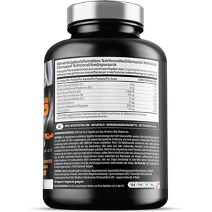 ZM6 - High Strength Zinc Magnesium Supplement - Zinc & Magnesium for Muscle Function - Zinc Magnesium Booster - 360 Vegetarian
