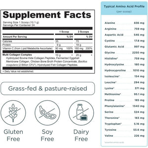 Ancient Nutrition Multi Collagen Protein Powder Unflavored 244.8 Grams