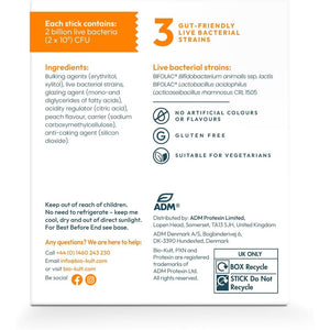 Bio-Kult Everyday Fast Dissolves Powder for Gut Health | 3B CFU + Vitamins C & D | Daily Digestive Support | Peach Flavour | 30 Sachets