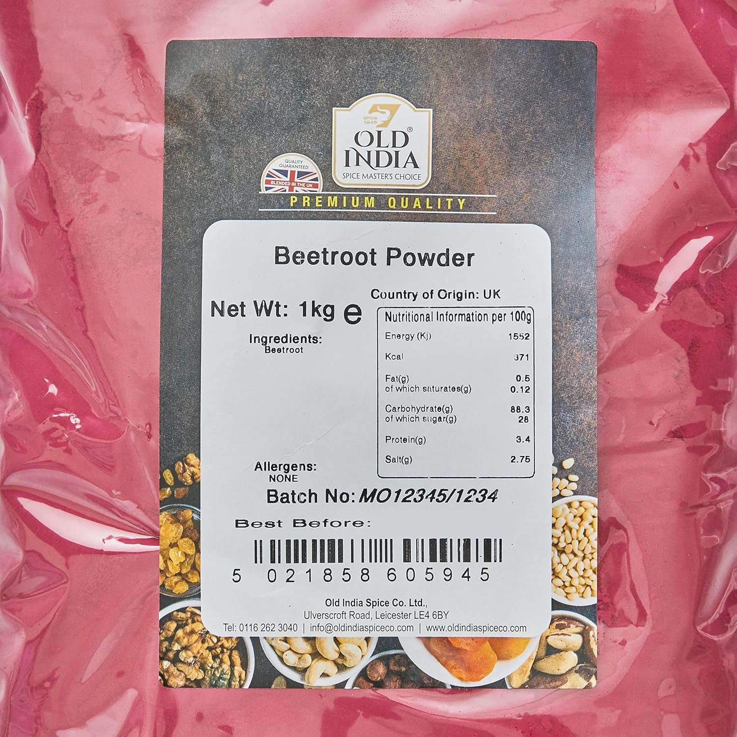 Old India Beetroot Powder 1Kg