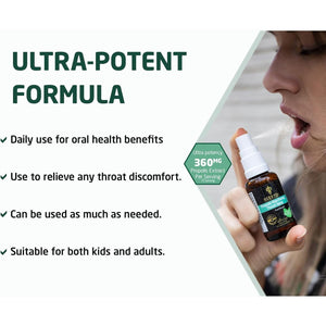 BEE and You, 100% Pure Propolis Extract, Immune Support, Sore Throat Relief, Antioxidants, Natural, Keto, Paleo, Gluten-Free | 1 FL Oz