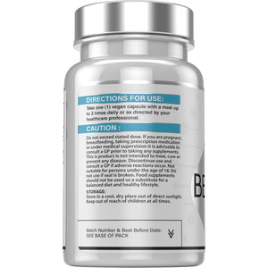 Berberine Supplement (98% Purity) Advanced Berberine High Strength 500Mg, 60 Natural Berberine Capsules Vegan Tablets