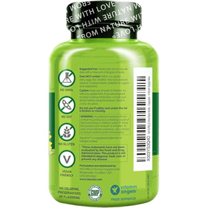 Women'S Multivitamins (One a Day) | 30 Essential Vitamins, Minerals, Fruit & Veg Extracts | Bio-Available, Gluten-Free, Clean-Label, No Tablets | 120 Capsules (4 Month Supply) | NATURELO