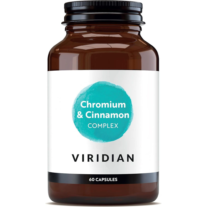 Viridian Chromium & Cinnamon Complex - 60 Capsules