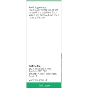 A.Vogel Siberian Ginseng Eleutherococcus Drops | Herbal Food Supplement | Made from Siberian Ginseng Root | Suitable for Vegans | 50Ml