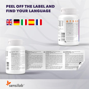 Glucomannan (Konjac) 3000 Mg High Dose Capsules with Chromium, Vegan, Additives Free, Allergen Free, Non-Gmo, 180 Capsules by Sensilab Essentials