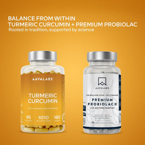 Turmeric and Black Pepper Capsules with Ginger Root Extract - Not Turmeric Tablets - 95% Curcumin Extract, Ginger & Piperine - 180 Capsules - 3 Months Supply - Vegan