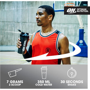 Optimum Nutrition Platinum Creatine Plus, Advanced Food Supplement to Increase Power and Performance, with Aquamin Magnesium for Electrolyte Balance, Orange Flavour, 50 Servings, 350 G