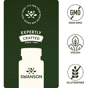 Swanson, Pectipure, Citrus Pectin, 600Mg, 60 Capsules, Dietary Fibre, High-Dose, Lab-Tested, Soy-Free, Gluten-Free, Gmo-Free