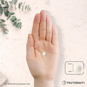 L-Glutamine Tablets 1500Mg | 120 Count | High Strength Amino Acid | Suitable for Vegans and Vegetarians | No Artificial Preservatives | by Horbaach