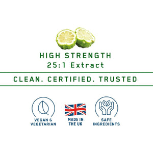 Applied Nutrition – Citrus Bergamot 25:1 Extract – High Strength 1200Mg – Best Cholesterol Support – Best Immune System Booster – Highly Bioavailable – (60 Capsules – 30 Servings)