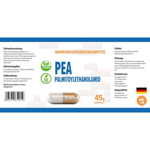 Hepatica Palmitoylethanolamide (Pea) 400Mg | 90 Vegan Capsules | High Strength Pain & Inflammation Support | 3Rd Party Lab Tested | Gluten-Free & Non-Gmo