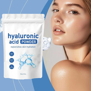 DEJIN Hyaluronic Acid Powder - Pure and Natural Hyaluronic Acid Powder for Face and Skin Care, Water-Soluble and Vegan with Low Molecular Weight, Ideal for DIY Facial Serum and Anti-Aging Treatments.