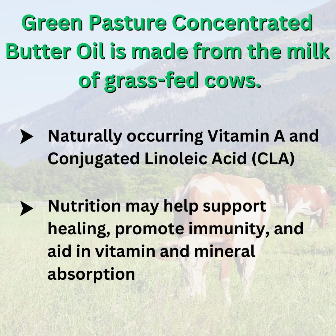 Green Pasture Blue Ice Royal Butter/Fermented Cod Liver Oil Blend - 120 Capsules