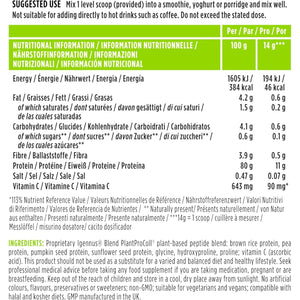 Vegan Pro-Collagen Protein Powder, Plant-Based Peptide Supplement with Glycine, 21 Amino Acids & Vitamin C, Complete Collagen Boosting Formula, Mix into Drinks or Food, 35 Servings, by Igennus