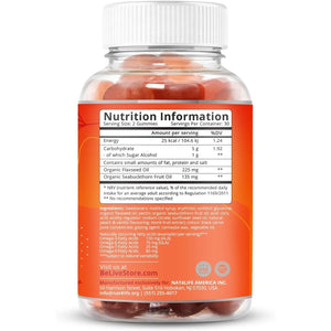 Belive Omega 3 Gummies with Omegas 6, 7, 9, DHA & EPA from Flaxseed Oil and Sea Buckthorn Fruit Oil - Sugar-Free, Supports Brain, Heart, Eye & Immune System, Supplements for Kids & Adults (60 CT) (1)