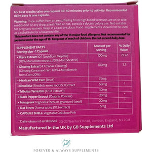 3 X Ultra Blue & Ultra Pink Sex Tablets for Men and Women Bundle - Strong Natural Sex Enhancers for Couples! Libido, Endurance & Sex Drive Support! Contains Maca, Ginseng