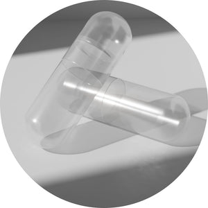 DR T&T Acid Resistant Delay Release Drcaps® Capsules Capsule Size000 Size 000 Clear (100)