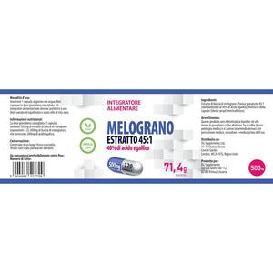 Hepatica Pomegranate Extract 22,500Mg Equivalent (500Mg of 45:1 Extract) 120 Vegan Capsules, 40% Ellagic Acid, 3Rd Party Lab Tested, High Strength Supplement