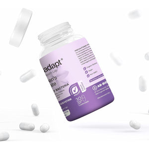 Floradapt Women'S Intimate Probiotics for Yeast Infection | Vegan & Certified Organic Candida Support Women Capsules | Thrush Treatment & Vaginal Health for Ladies | (30 Days Serving)