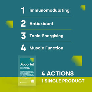 Pharmanutra Apportal Multivitamin & Mineral Supplement – 19 Nutrients for Energy, Immunity & Muscle Recovery,Sucrosomial Iron, Magnesium, Zinc, Iodine, Selenium & Vitamins, High Absorption, 14 Sachets