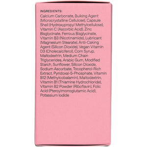 My Expert Midwife All in One Pre-Conception & Pregnancy Women'S Vegan Supplements, 12 Essential Prenatal Vitamins & Minerals, 60 Capsules, 2 Months Supply