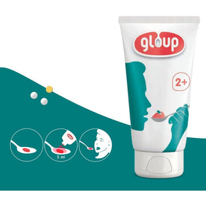 Gloup Original Medication Gel (Strawberry & Banana, 150Ml)