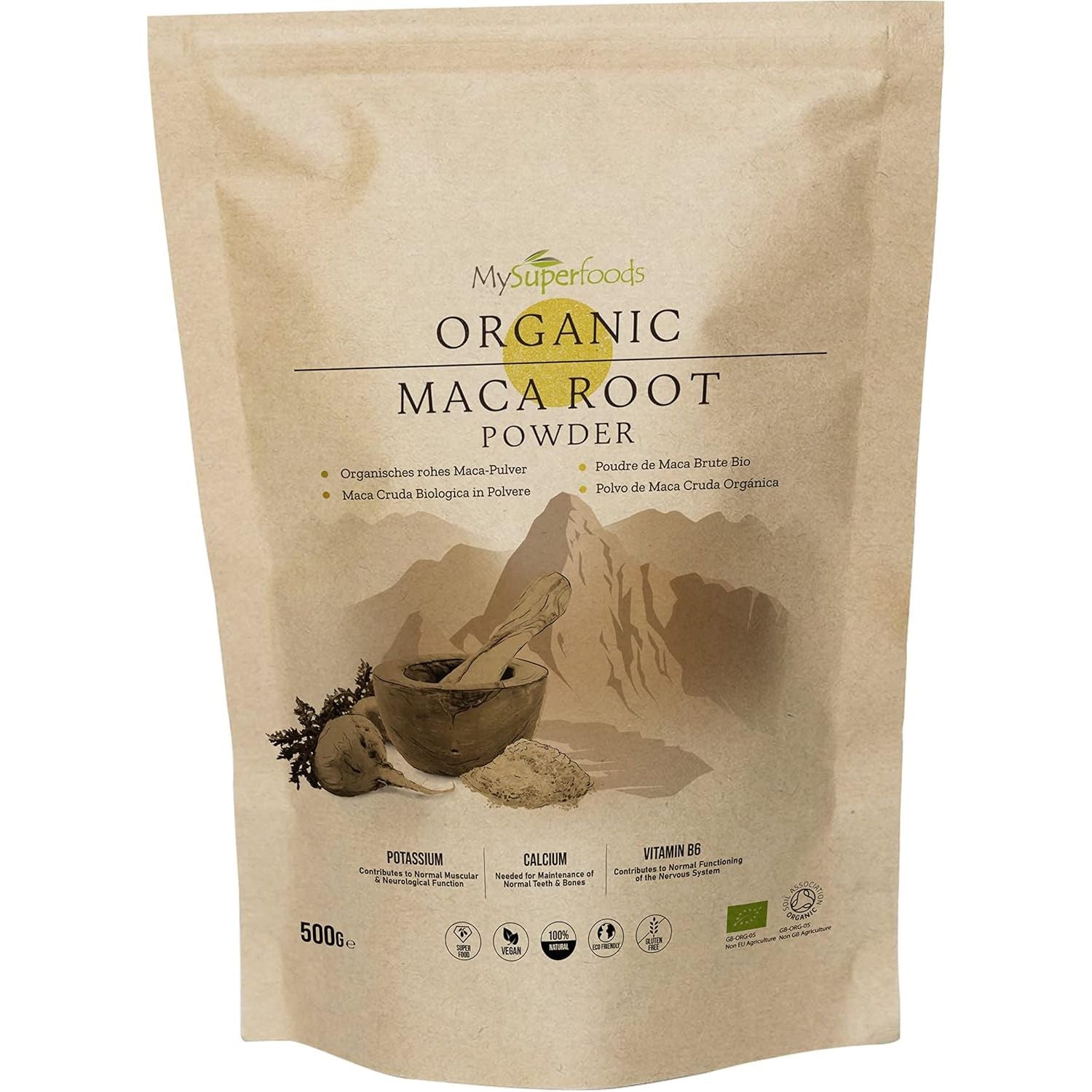 Mysuperfoods Organic Maca Root Powder 500G