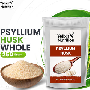 Yelixir Nutrition Psyllium Husk Whole 250 G