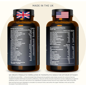 Inessa Multivitamin with Coq10 100Mg, Vitamin D3 2000 IU, K2 100Mcg, B Complex, Vitamins a 800Mcg, Folic Acid as 5-MTHF 400Mcg, Zinc 20Mg and Lutein