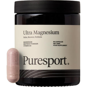 Puresport Ultra Magnesium (90 Capsules) | Supports Recovery & Sleep | Boosts Cardiovascular Health | Maintains Electrolyte & Endurance | Reduces Fatigue | Informed Sport Certified